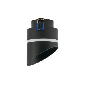 Lampa sufitowa podtynkowa VIS 10485 Nowodvorski 1xGX53 12W only LED Aluminium lakierowane Czarny