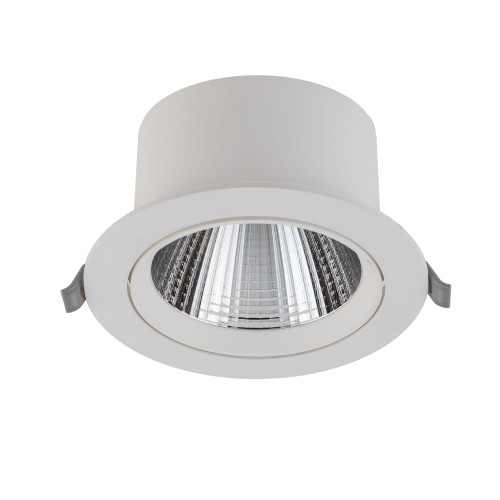 Lampa sufitowa podtynkowa EGINA LED 15W 10556 Nowodvorski LED 15W Tworzywo sztuczne Biały