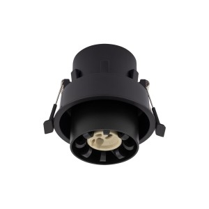 Lampa sufitowa podtynkowa MONO SLIDE 10799 Nowodvorski 1xGU10 R50 10W only LED Stal lakierowana Czarny