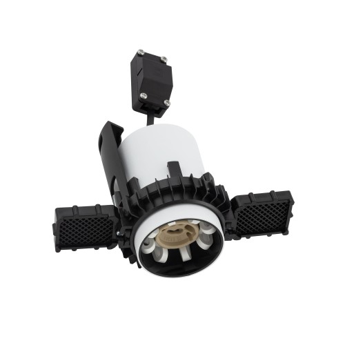 Lampa sufitowa podtynkowa MONO SLIDE TRIMLESS 10803 Nowodvorski 1xGU10 R50 10W only LED Stal lakierowana Biały
