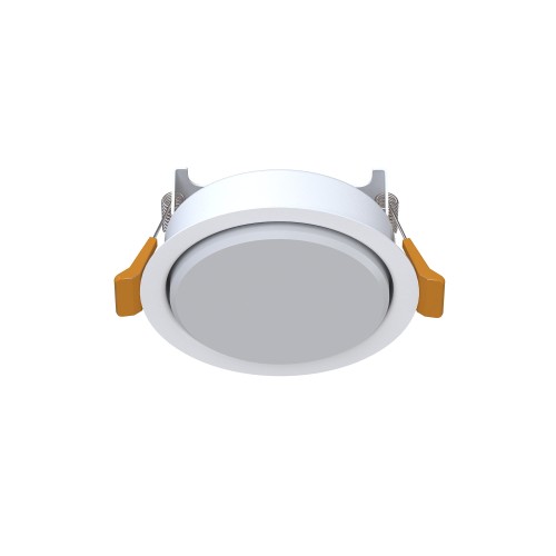 Lampa sufitowa podtynkowa UNO S 10840 Nowodvorski 1xGX53 15 W only LED Stal lakierowana Biały