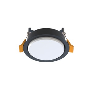 Lampa sufitowa podtynkowa UNO S 10841 Nowodvorski 1xGX53 15 W only LED Stal lakierowana Czarny