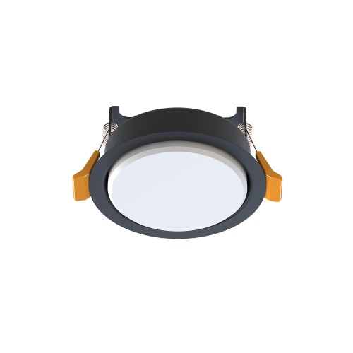 Lampa sufitowa podtynkowa UNO S 10841 Nowodvorski 1xGX53 15 W only LED Stal lakierowana Czarny