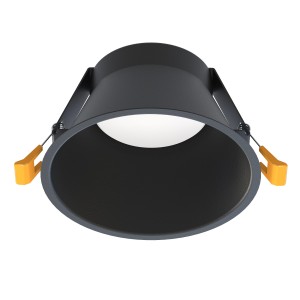 Lampa sufitowa podtynkowa UNO L 10845 Nowodvorski 1xGX53 15 W only LED Stal lakierowana Czarny