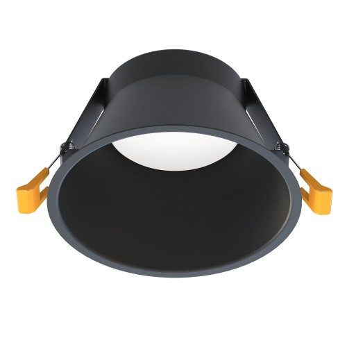Lampa sufitowa podtynkowa UNO L 10845 Nowodvorski 1xGX53 15 W only LED Stal lakierowana Czarny