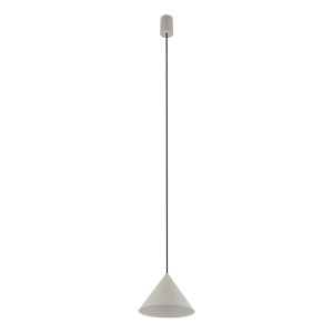 Lampa wisząca ZENITH S 10880 Nowodvorski 1xGU10 lub GU10 ES111 20W only LED Stal lakierowana Silk gray