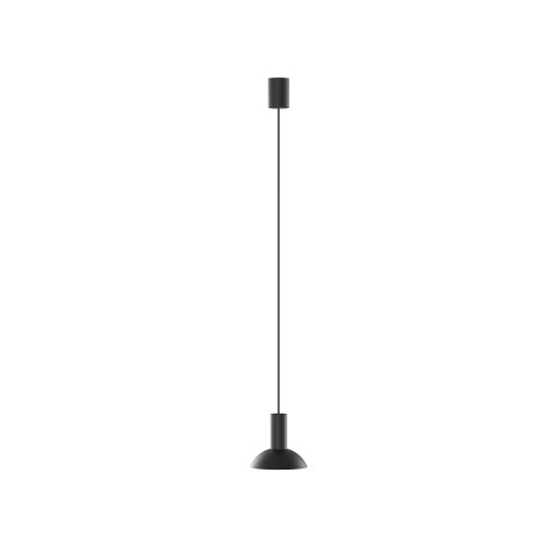 Lampa wisząca HERMANOS C 8192 Nowodvorski 1xGU10 R50 10W only LED Stal lakierowana Czarny