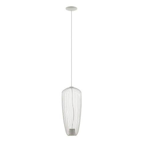 Lampa wisząca PUMPKIN S 11242 Nowodvorski 1xGU10 R50 10W only LED Stal lakierowana Silk gray