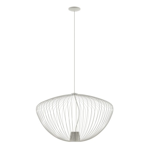 Lampa wisząca PUMPKIN L 11251 Nowodvorski 1xGU10 R50 10W only LED Stal lakierowana Silk gray