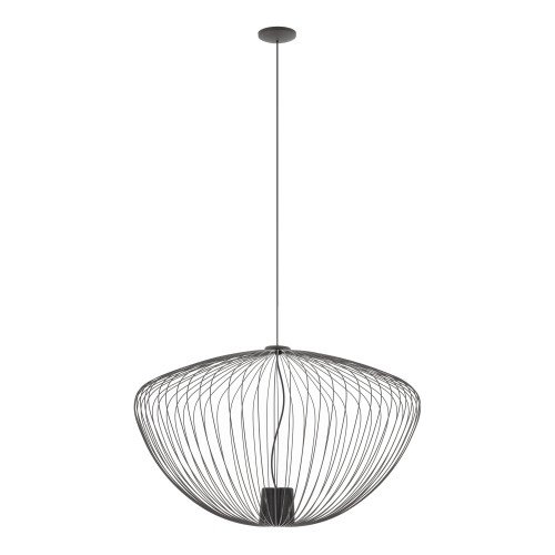 Lampa wisząca PUMPKIN L 11252 Nowodvorski 1xGU10 R50 10W only LED Stal lakierowana Umbra gray