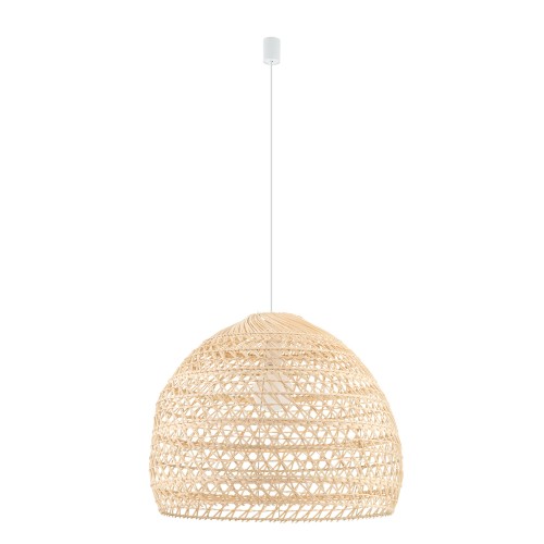 Lampa wisząca BOHO L 11152 Nowodvorski 1xE27 25W only LED Rattan Naturalne drewno