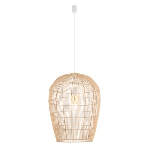Lampa wisząca HAITI L 11165 Nowodvorski 1xE27 25W only LED Bambus Naturalne drewno