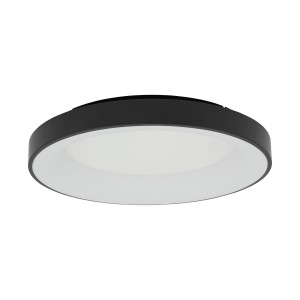 Lampa sufitowa plafon NIKKI ROUND LED 11208 Nowodvorski LED 60W Stal lakierowana Czarny