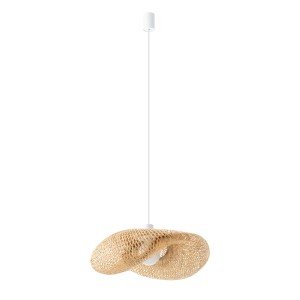 Lampa wisząca HAVANA S 11395 Nowodvorski 1xE27 25W only LED Bambus Naturalne drewno