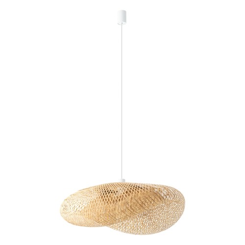 Lampa wisząca HAVANA L 11397 Nowodvorski 1xE27 25W only LED Bambus Naturalne drewno