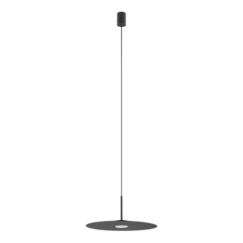 Lampa wisząca SIMONE 11410 Nowodvorski 1xGX53 12W only LED Stal lakierowana Czarny