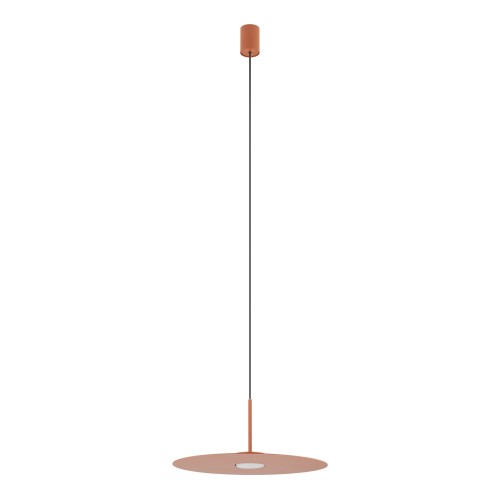 Lampa wisząca SIMONE 11412 Nowodvorski 1xGX53 12W only LED Stal lakierowana Terracotta