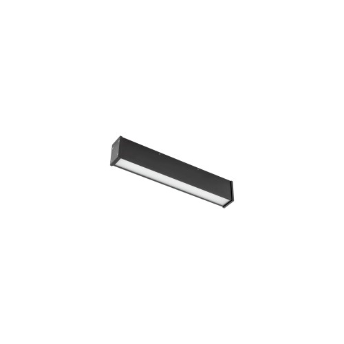 Lampa zewnętrzna sufitowa plafon OUTLINE LED S 11360 Nowodvorski LED 20W IP44 Aluminium lakierowane Czarny