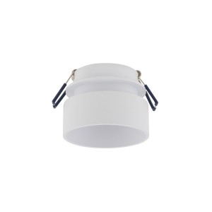 Lampa sufitowa podtynkowa SHINE 11350 Nowodvorski 1xGU10 R50 15W only LED Aluminium Biały