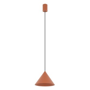 Lampa wisząca ZENITH S 11490 Nowodvorski 1xGU10 lub GU10 ES111 20W only LED Stal lakierowana Terracotta