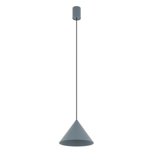 Lampa wisząca ZENITH S 11491 Nowodvorski 1xGU10 lub GU10 ES111 20W only LED Stal lakierowana Umbra blue