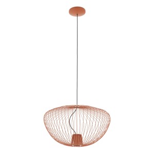 Lampa wisząca PUMPKIN M 11495 Nowodvorski 1xGU10 R50 10W only LED Stal lakierowana Terracotta