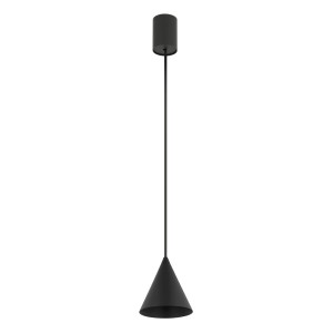 Lampa wisząca ZENITH XS 11452 Nowodvorski 1xGU10 R50 10W only LED Stal lakierowana Czarny