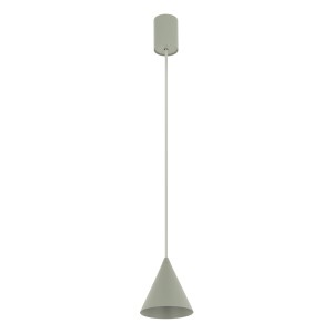 Lampa wisząca ZENITH XS 11492 Nowodvorski 1xGU10 R50 10W only LED Stal lakierowana Sage green