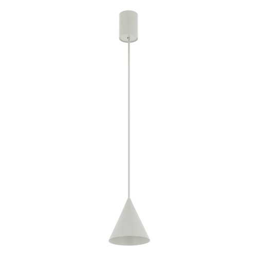 Lampa wisząca ZENITH XS 11455 Nowodvorski 1xGU10 R50 10W only LED Stal lakierowana Silk gray