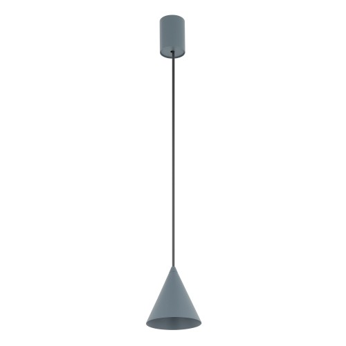 Lampa wisząca ZENITH XS 11493 Nowodvorski 1xGU10 R50 10W only LED Stal lakierowana Umbra blue