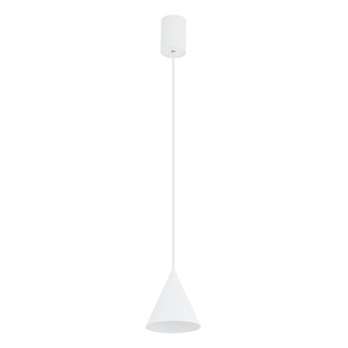 Lampa wisząca ZENITH XS 11453 Nowodvorski 1xGU10 R50 10W only LED Stal lakierowana Biały