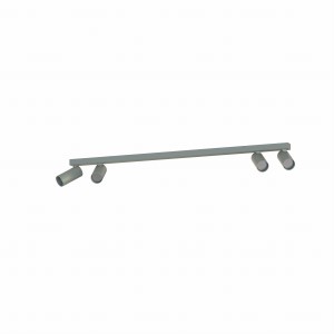 Lampa sufitowa reflektorowa FOURTY 11467 Nowodvorski 4xGU10 R35 10W only LED Aluminium lakierowane Umbra gray