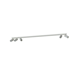 Lampa sufitowa reflektorowa FOURTY 11440 Nowodvorski 5xGU10 R35 10W only LED Aluminium lakierowane Silk gray