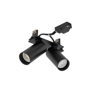 Lampa sufitowa reflektorowa FOURTY SURFACE 11442 Nowodvorski 2xGU10 R35 10W only LED Stal lakierowana Czarny