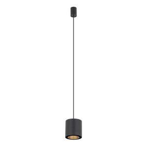 Lampa wisząca POINT DUO 11511 Nowodvorski 1xGU10 R50 10W only LED Stal lakierowana Czarny