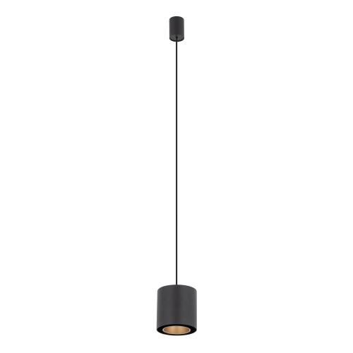 Lampa wisząca POINT DUO 11511 Nowodvorski 1xGU10 R50 10W only LED Stal lakierowana Czarny