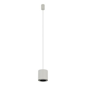 Lampa wisząca POINT DUO 11513 Nowodvorski 1xGU10 R50 10W only LED Stal lakierowana Silk gray