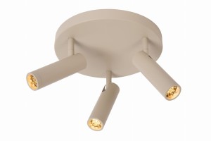 Lampa sufitowa reflektorowa GRADO 22974/13/41 Lucide 3x12W GU10 Aluminium Brązowy