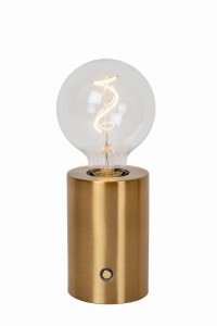 Lampa stojąca stołowa VIVO 52502/01/02 Lucide 1x1W E27 Metal Złoty/Biały