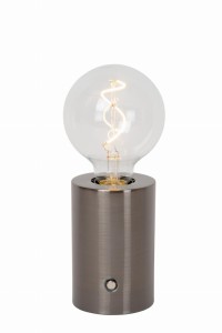 Lampa stojąca stołowa VIVO 52502/01/08 Lucide 1x1W E27 Metal Szary