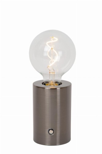 Lampa stojąca stołowa VIVO 52502/01/08 Lucide 1x1W E27 Metal Szary