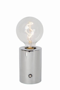 Lampa stojąca stołowa VIVO 52502/01/11 Lucide 1x1W E27 Metal Srebrny