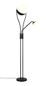 Lampa stojąca podłogowa CHRIS 478310232 Trio 1x18W LED Metal Czarny