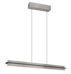 Lampa wisząca sufitowa EMERSON 346710107 Trio 1x22W LED Metal / Srebrny