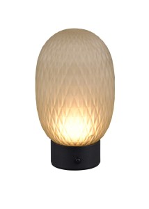 Lampa stojąca stołowa FACETTE 564210115 Trio 1x1,5W LED Szkło Zielony
