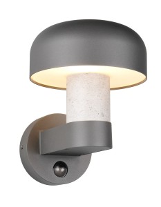 Lampa ścienna kinkiet FRASER 262569178 Trio 1x10W E27 Aluminium Szary
