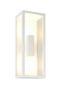 Lampa ścienna kinkiet Garonne 201860231 Trio 2x10W E27 Aluminium/Szkło Biały