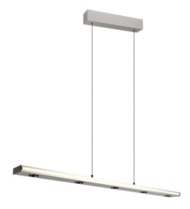 Lampa wisząca sufitowa GRAHAM 353010107 Trio 7x5W LED Metal / Srebrny