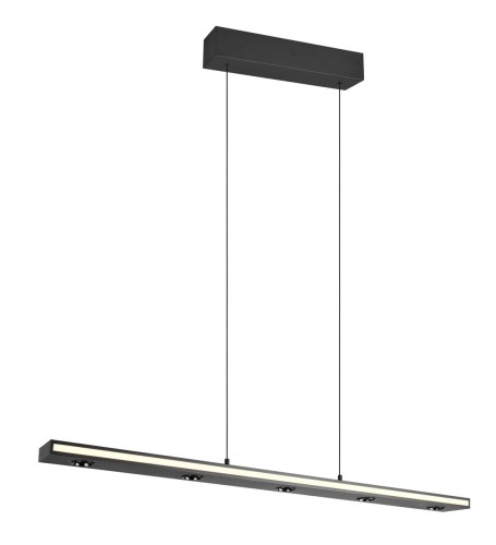 Lampa wisząca sufitowa GRAHAM 353010132 Trio 7x5W LED Metal Czarny