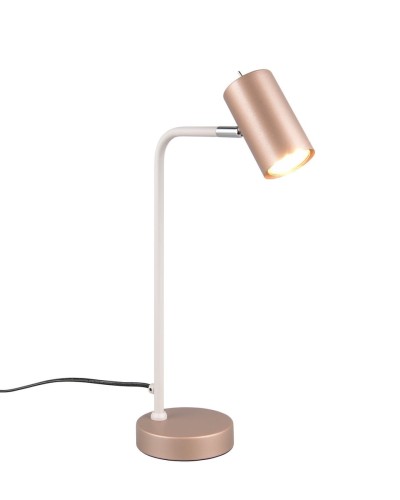 Lampa stojąca biurkowa MARLEY 512400165 Trio 1x5W GU10 Metal Brązowy